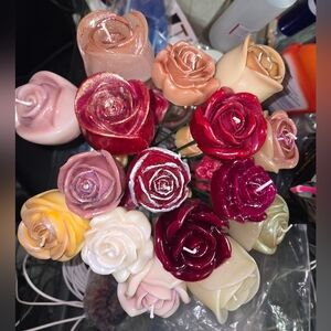 1 Dozen Long Stemmed Flower Candles
